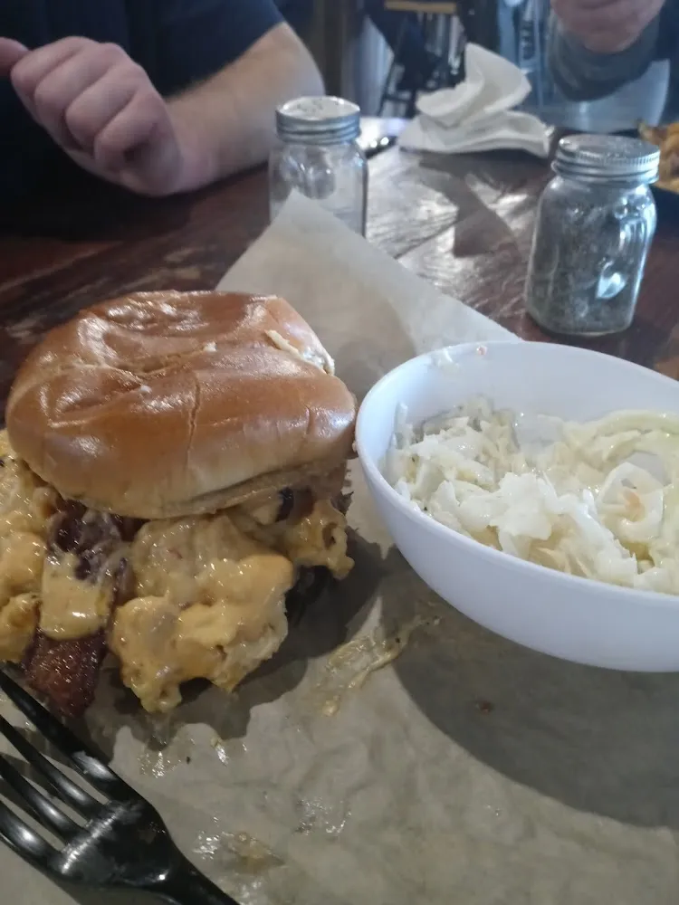 Mac and Cheese Burger