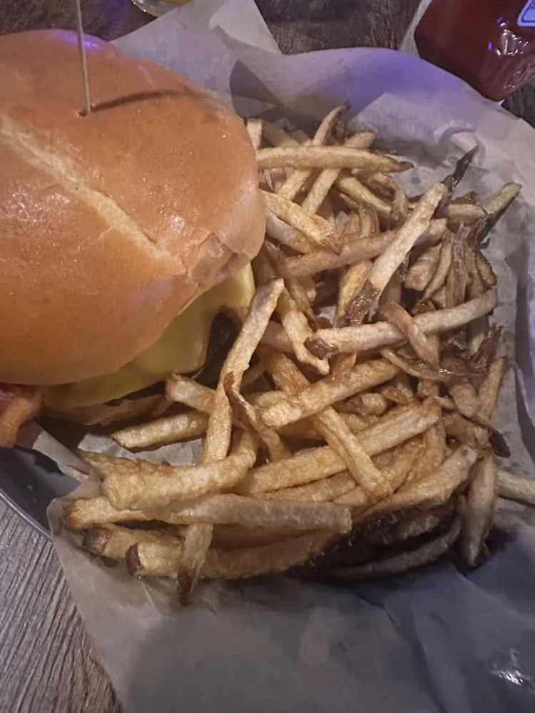 Overtime Burger and Fries